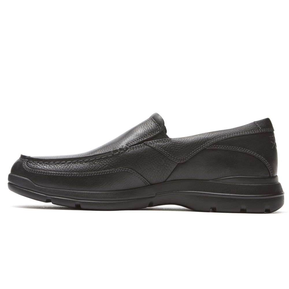 Rockport Singapore Mens Slip-On - Junction Point Black - HD0972456